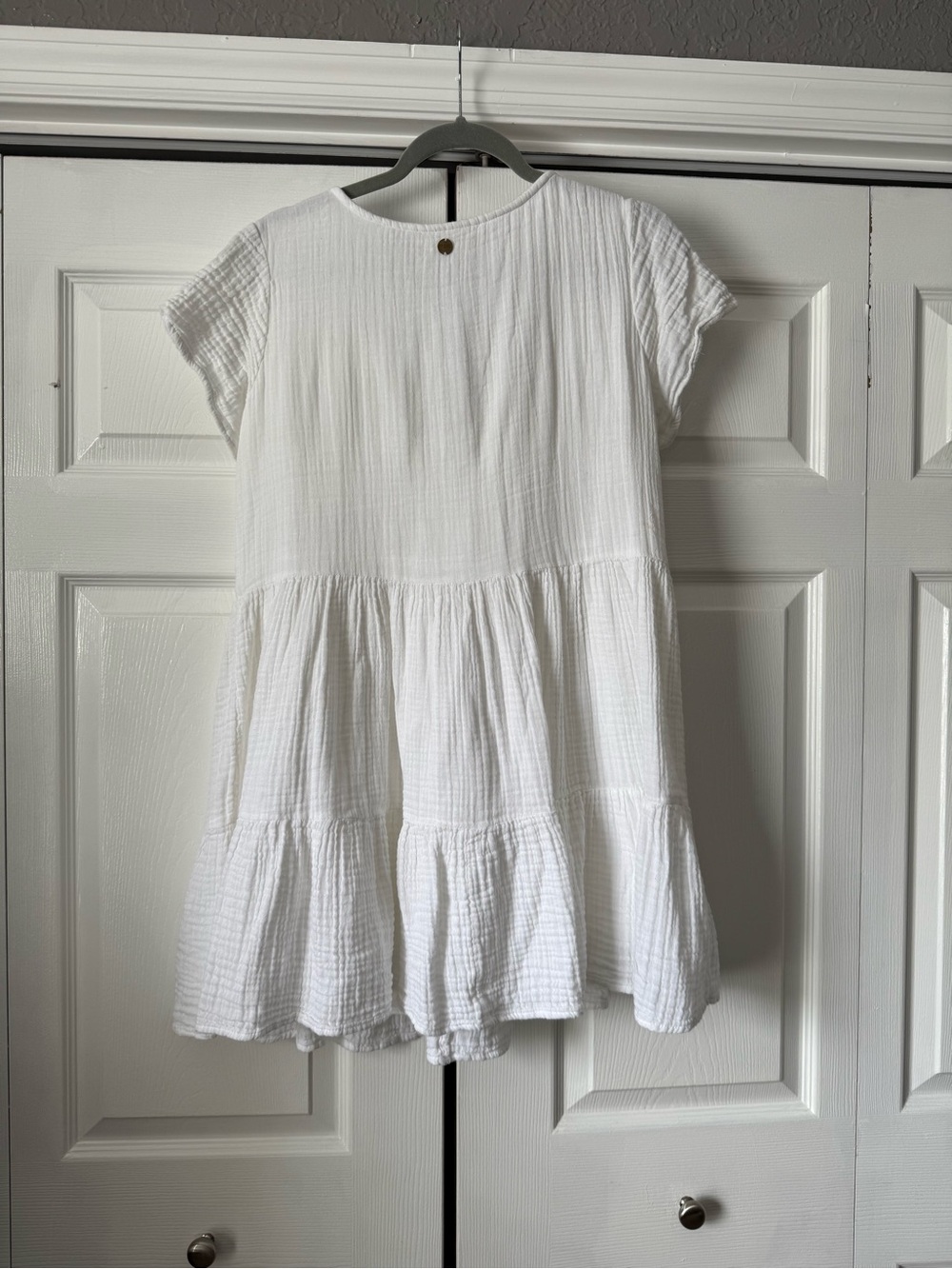 Rip Curl Premium Surf Cover Up Dress | White Cotton Gauze | Coastal Cowgirl - Picture 4 of 8